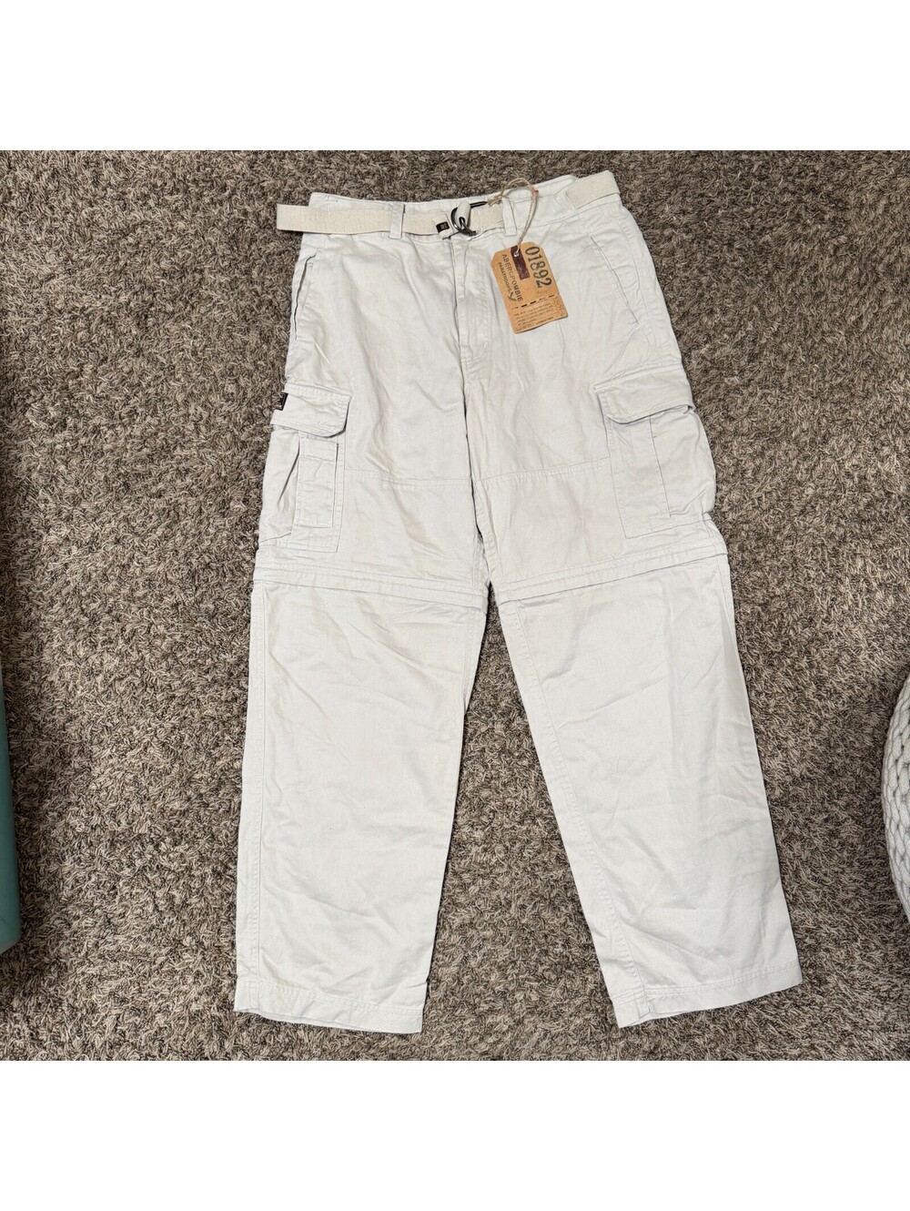 VTG 90s Y2K Abercrombie & Fitch Paratrooper Baggy Cargo Pant Size Medium NWT